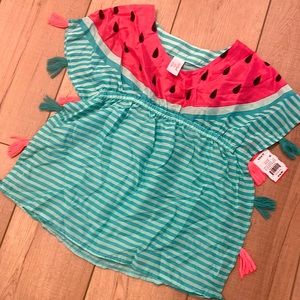 Cat & Jack Watermelon Swim Coverup